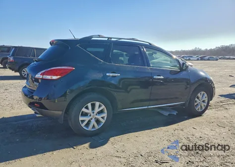 2012 Nissan Murano S z USA, uszkodzony, nr VIN JN8AZ1MW2CW234922